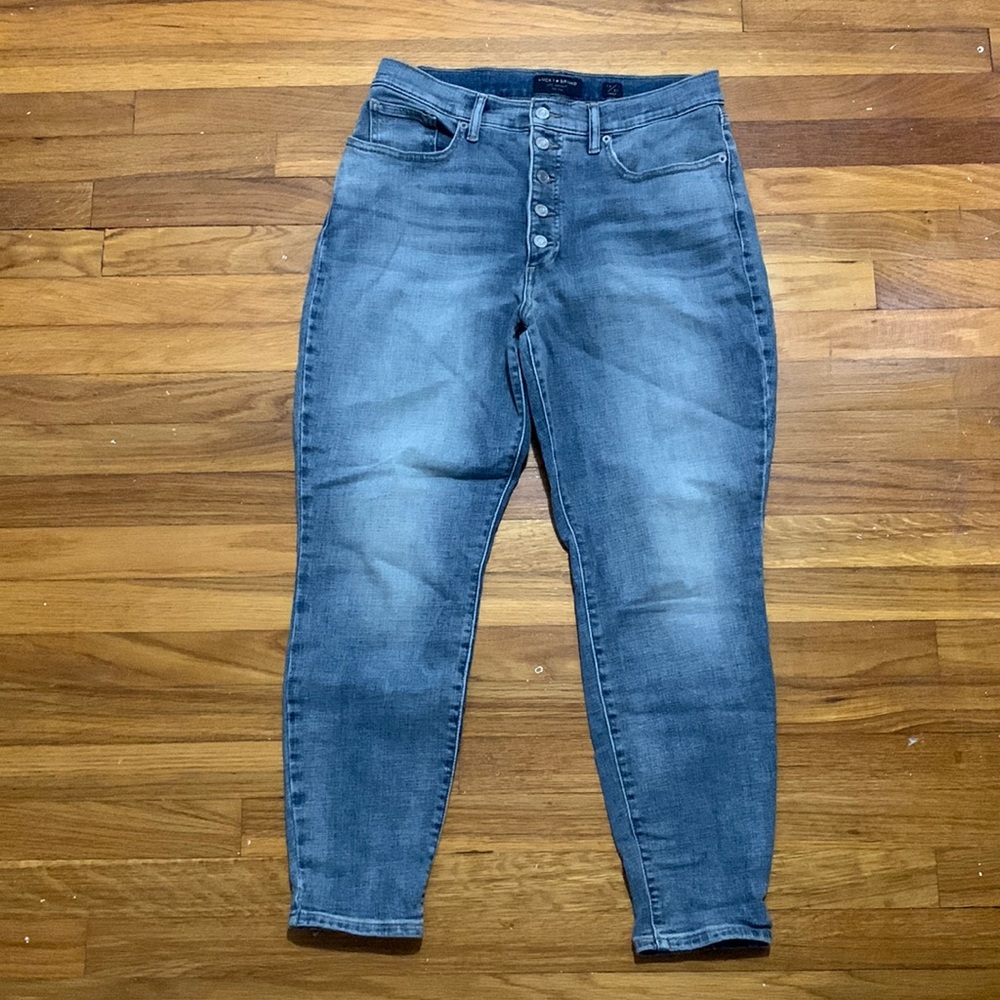 Lucky Brand Bridgette High Rise Ankle Jeans